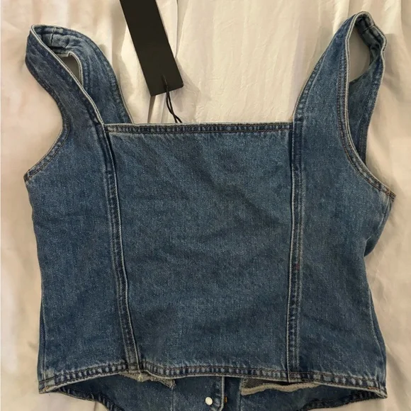 NWT Lioness/Princess Polly After Hours denim corset - Picture 5 of 5